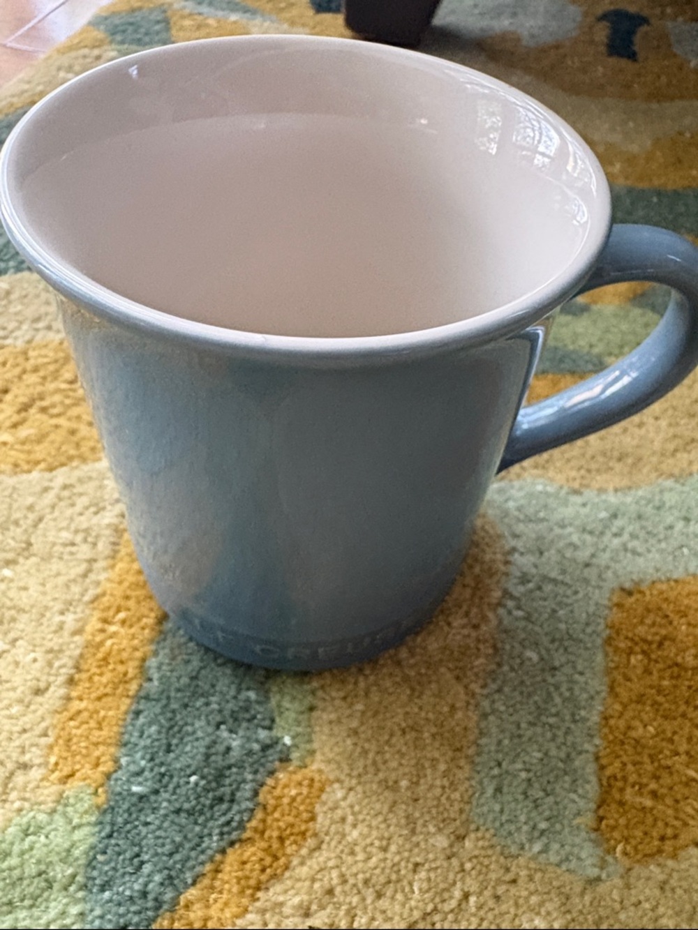 NWT Le Creuset Blue Chambray Stoneware Mug 14 oz - Picture 8 of 9